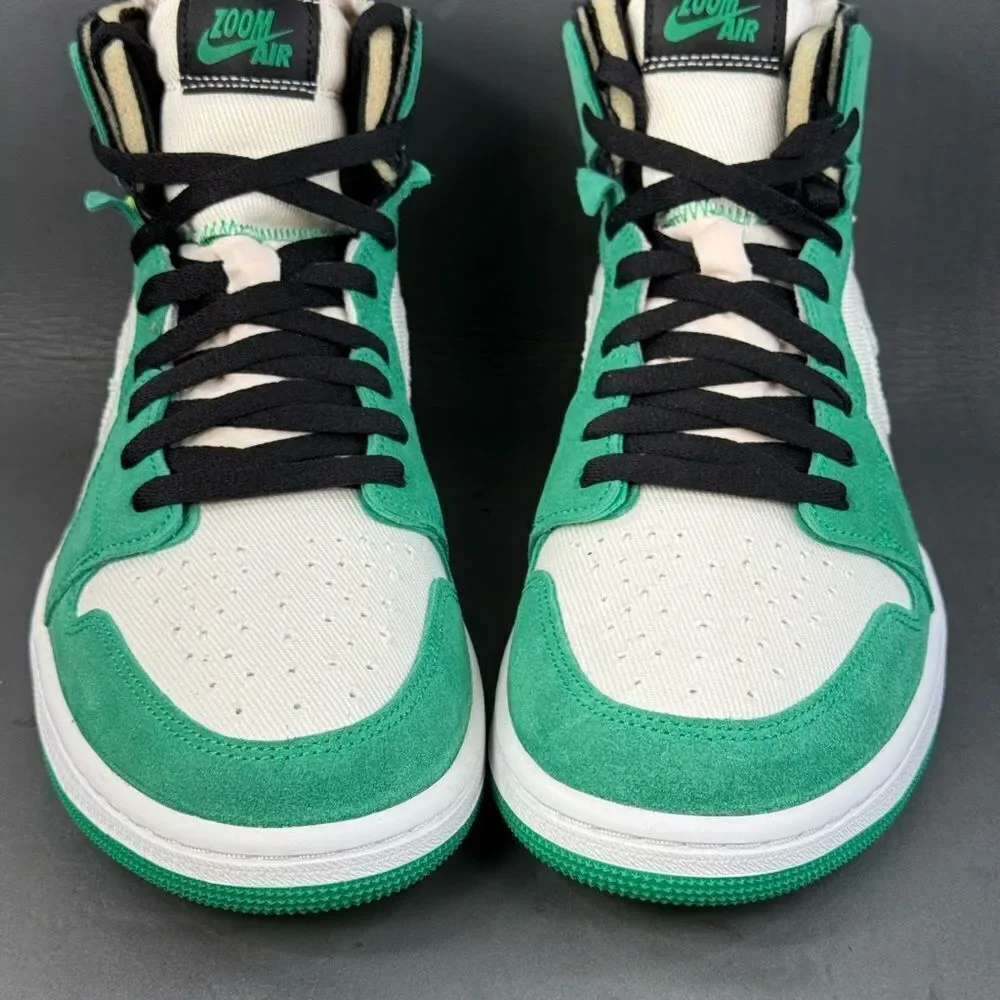 Nike Air Jordan 1 Zoom Comfort 'Stadium Green' athletic sneaker shoes men’s 11